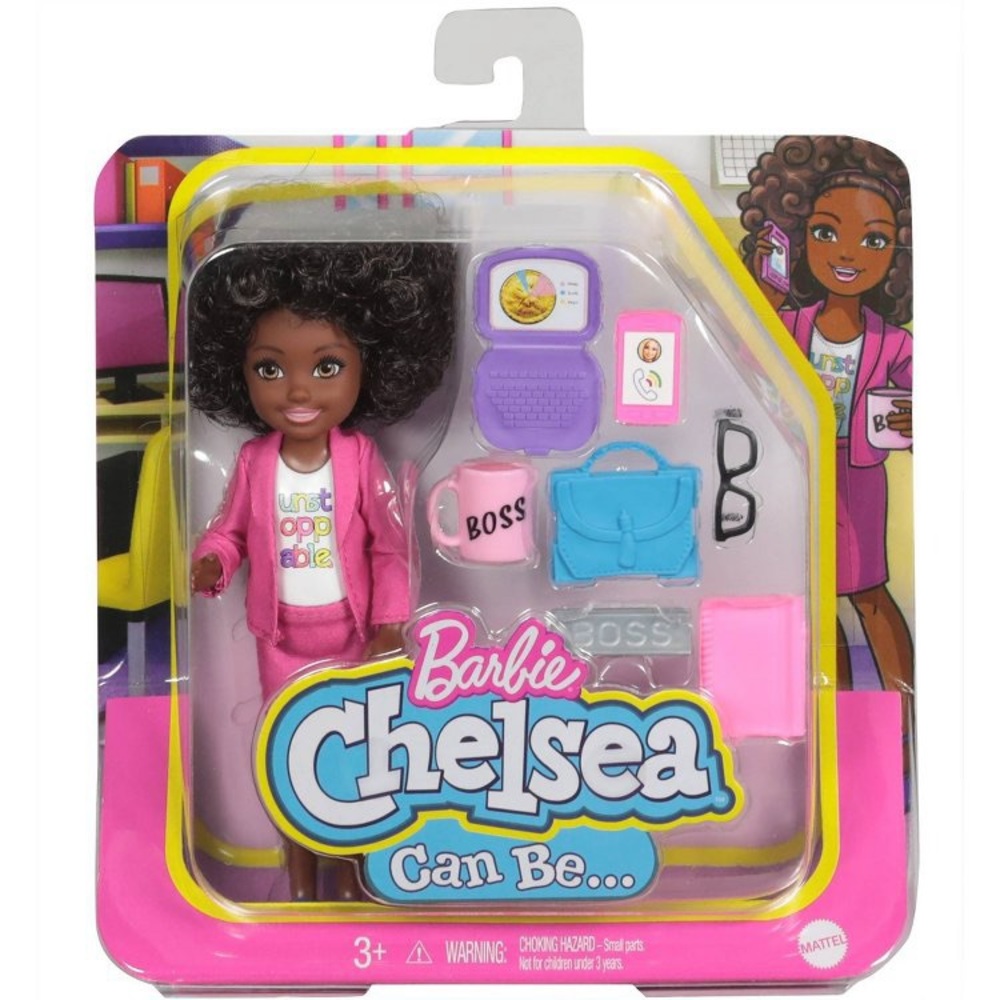 Barbie Chelsea BOSS Doll NIB